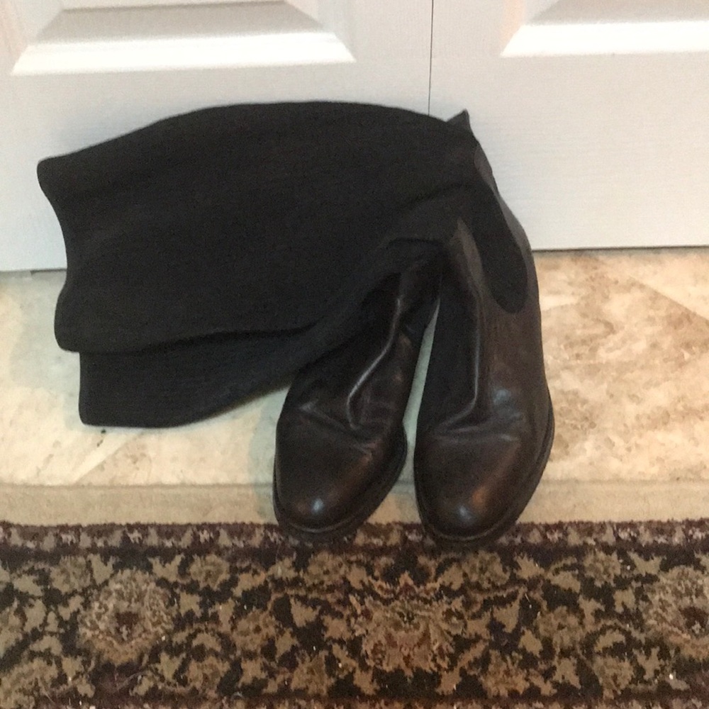 Black boots